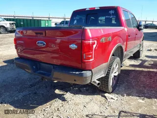 2015 Ford F-150 XLT with VIN 1FTEW1EG9FFA84616, listed as a IAAI auction lot 41653922 with 189,692 mi miles. Bid and sale history available at carsss.com. Image 4.