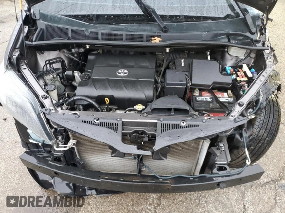 2012 Toyota Sienna SE with VIN 5TDXK3DC1CS221820, listed as a Copart auction lot 43203905 with 228,694 mi miles and Salvage Title. Bid and sale history available at carsss.com. Image 12.