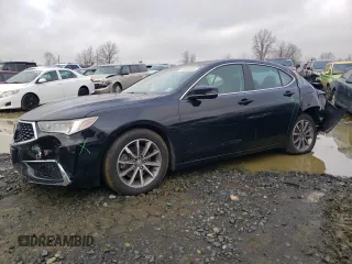2020 Acura TLX with VIN 19UUB1F35LA017007, listed as a Copart auction lot 84523444 with 55,532 mi miles and Salvage title. Bid and sale history available at DreamBid. Image 1.