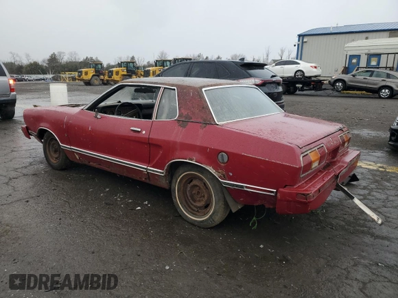 1974 Ford Mustang с VIN 4F02Z275163, выставлен на аукционе Copart как лот 83834044 с пробегом 99 704 миль миль и Чистый • Clean title. История ставок и продаж доступна на DreamBid. Изображение 2.