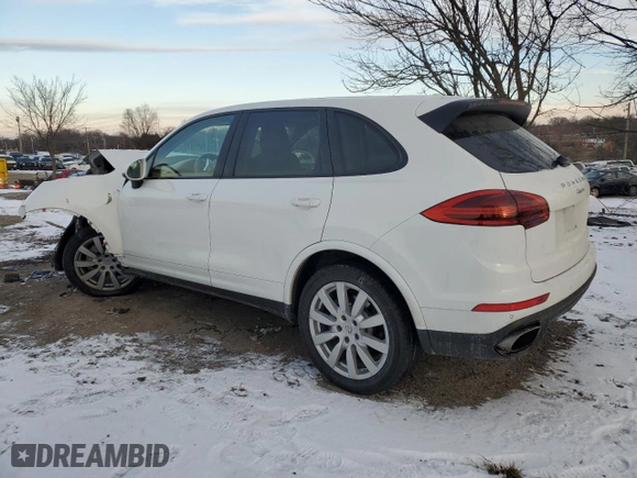 2017 Porsche Cayenne with VIN WP1AA2A21HKA83191, listed as a Copart auction lot 89311075 with 0 mi miles and Salvage Title. Bid and sale history available at carsss.com. Image 2.