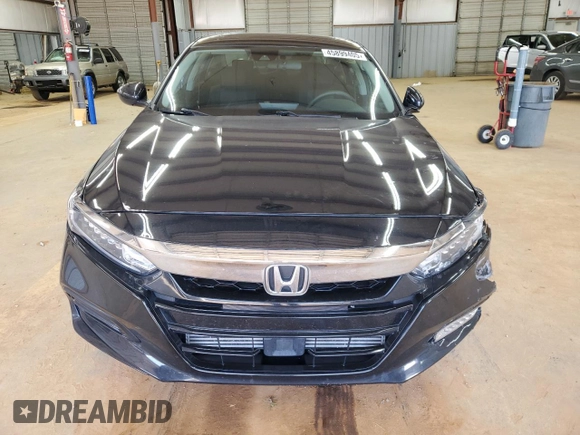 2018 Honda Accord EX with VIN 1HGCV1F48JA017222, listed as a Copart auction lot 45899405 with 66,772 mi miles and Salvage Title. Bid and sale history available at DreamBid. Image 5.