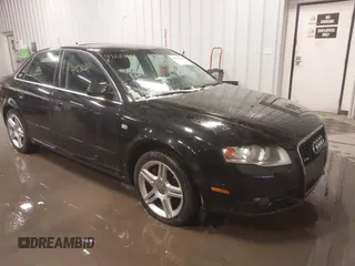 2008 Audi A4 2.0T with VIN WAUDF78E18A032709, listed as a IAAI auction lot 41281161 with 151,764 mi miles. Bid and sale history available at carsss.com. Image 1.