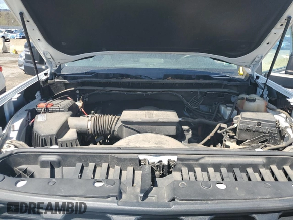 2021 Chevrolet Silverado 3500HD Work Truck with VIN 1GC4YSE73MF104450, listed as a Copart auction lot 54044285 with 38,651 mi miles and Salvage title. Bid and sale history available at DreamBid. Image 11.