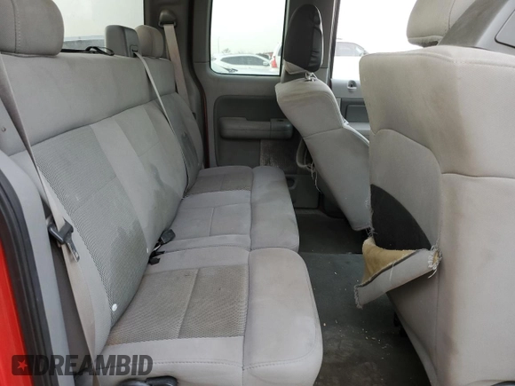 2006 Ford F-150 STX with VIN 1FTRX12WX6NA02649, listed as a Copart auction lot 47654175 with 282,465 mi miles and Salvage Title. Bid and sale history available at carsss.com. Image 10.