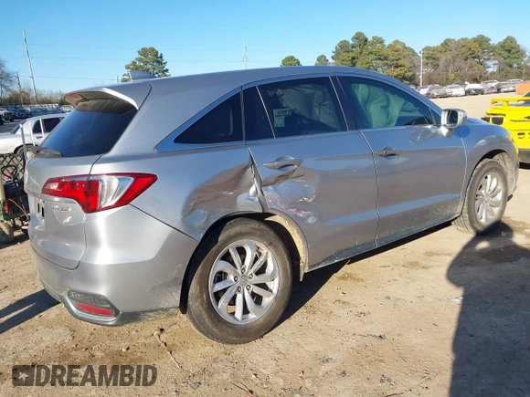 2017 Acura RDX w/Technology Pkg with VIN 5J8TB3H50HL014744, listed as a IAAI auction lot 41359392 with 97,297 mi miles. Bid and sale history available at carsss.com. Image 4.