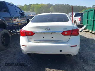 2014 Infiniti Q50 Sport with VIN JN1BV7AR1EM683412, listed as a IAAI auction lot 42034454 with 162,591 mi miles and . Bid and sale history available at DreamBid. Image 16.