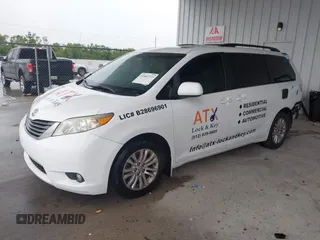 2012 Toyota Sienna XLE AAS with VIN 5TDYK3DC6CS228816, listed as a IAAI auction lot 42483715 with 206,925 mi miles and . Bid and sale history available at DreamBid. Image 17.