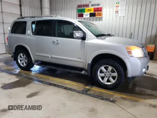 2008 Nissan Armada SE z VIN 5N1AA08C08N618736, wystawiony jako Copart lot #49589795 z przebiegiem 195 002 mil mil oraz Szkoda całkowita • Salvage title. Historia ofert i sprzedaży dostępna na DreamBid. Obrazek 4.