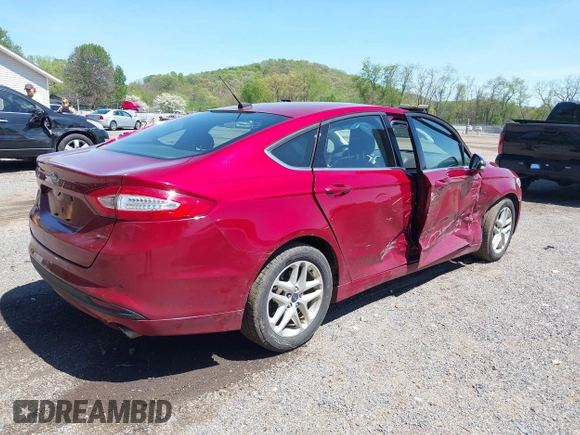 2013 Ford Fusion SE with VIN 3FA6P0H72DR139954, listed as a IAAI auction lot 42154759 with 281,162 mi miles. Bid and sale history available at carsss.com. Image 4.