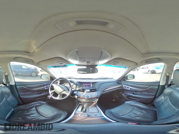 2015 Infiniti Q70 with VIN JN1BY1AR6FM561375, listed as a Copart auction lot 46578795 with 147,080 mi miles and Salvage title. Bid and sale history available at DreamBid. Image 13.