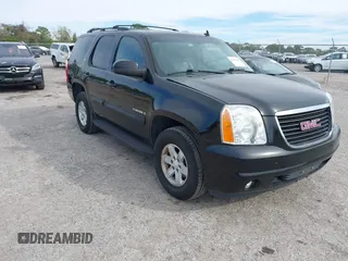 2009 GMC Yukon SLT 4SB with VIN 1GKFK33049R209059, listed as a IAAI auction lot 41673686 with 206,570 mi miles and . Bid and sale history available at DreamBid. Image 1.