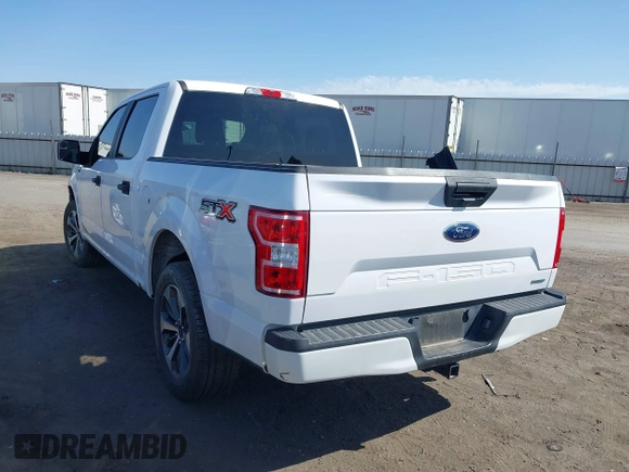 2020 Ford F-150 XL with VIN 1FTEW1CP8LKD40010, listed as a IAAI auction lot 42395416 with 94,189 mi miles and . Bid and sale history available at DreamBid. Image 3.