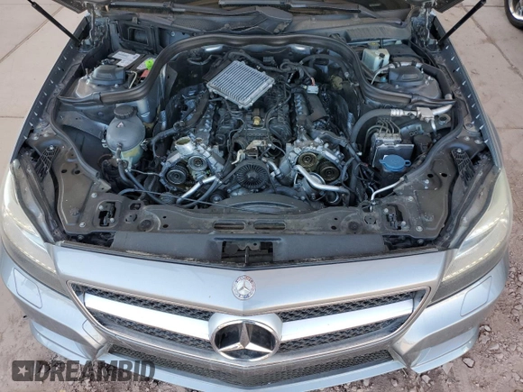 2012 Mercedes-Benz CLS 550 with VIN WDDLJ7DB1CA015156, listed as a Copart auction lot 55313485 with 174,362 mi miles and Salvage Title. Bid and sale history available at DreamBid. Image 11.
