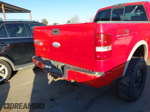 2006 Ford F-150 XLT with VIN 1FTPX14566NA05124, listed as a IAAI auction lot 41751548 with 195,665 mi miles. Bid and sale history available at carsss.com. Image 13.