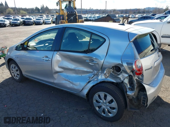 2014 Toyota Prius One z VIN JTDKDTB32E1574607, wystawiony jako IAAI lot #41724312 z przebiegiem 102 612 mil mil oraz . Historia ofert i sprzedaży dostępna na DreamBid. Obrazek 6.