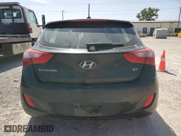 2016 Hyundai Elantra GT with VIN KMHD35LH6GU286135, listed as a Copart auction lot 61480394 with 90,506 mi miles and Salvage Title. Bid and sale history available at carsss.com. Image 6.
