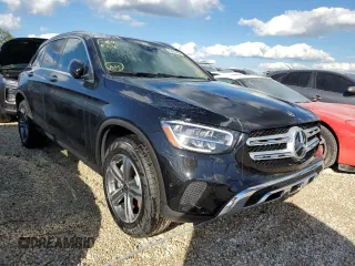 2022 Mercedes-Benz GLC with VIN W1N0G8DBXNV385950, listed as a Copart auction lot 62633152 with 0 mi miles. Bid and sale history available at carsss.com. Image 1.
