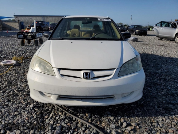2005 Honda Civic VP z VIN 1HGES16335L019818, wystawiony jako Copart lot #57943475 z przebiegiem 151 689 mil mil oraz Szkoda całkowita • Salvage title. Historia ofert i sprzedaży dostępna na DreamBid. Obrazek 5.