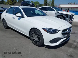 2023 Mercedes-Benz C 300 with VIN W1KAF4GB0PR084611, listed as a IAAI auction lot 41842086 with 24,562 mi miles and . Bid and sale history available at DreamBid. Image 1.