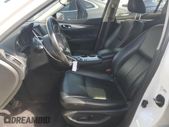 2021 Infiniti Q50 Luxe with VIN JN1EV7BR6MM752279, listed as a Copart auction lot 43903675 with 52,400 mi miles and Salvage Title. Bid and sale history available at carsss.com. Image 7.