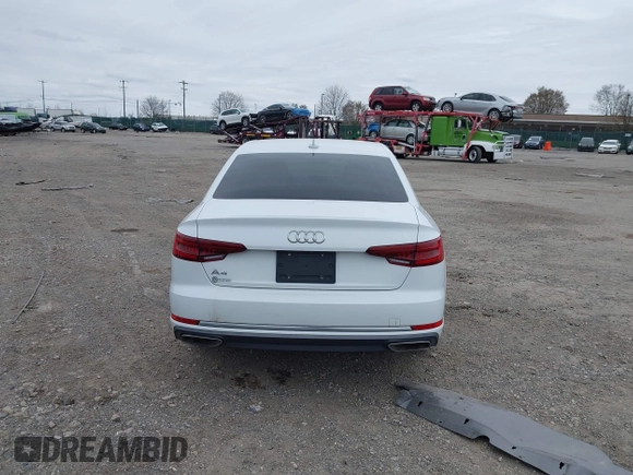 2019 Audi A4 Premium with VIN WAUGMAF48KA061335, listed as a IAAI auction lot 41275476 with 82,853 mi miles and . Bid and sale history available at DreamBid. Image 15.