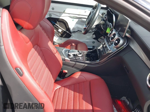 2018 Mercedes-Benz C 43 AMG with VIN WDDWJ6EB9JF679985, listed as a IAAI auction lot 41992047 with 57,619 mi miles and . Bid and sale history available at DreamBid. Image 5.