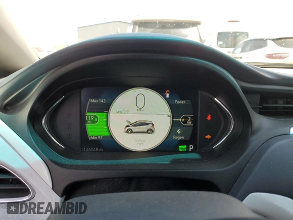 2017 Chevrolet Bolt EV LT with VIN 1G1FW6S03H4185747, listed as a Copart auction lot 54933095 with 146,048 mi miles and Salvage title. Bid and sale history available at DreamBid. Image 9.