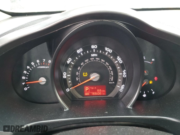 2012 Kia Sportage LX with VIN KNDPB3A23C7285234, listed as a Copart auction lot 46027815 with 155,620 mi miles and Salvage Title. Bid and sale history available at carsss.com. Image 9.