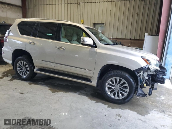 2015 Lexus GX 460 Luxury with VIN JTJJM7FX4F5099338, listed as a Copart auction lot 57854125 with 93,073 mi miles and Salvage title. Bid and sale history available at DreamBid. Image 4.