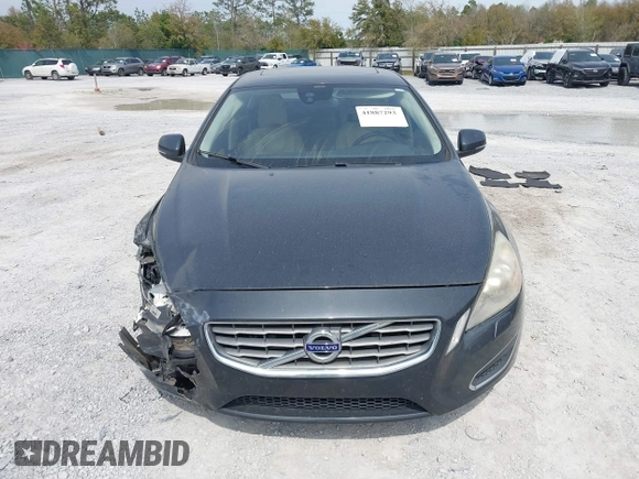 2013 Volvo S60 T5 Premier with VIN YV1612FS2D2193686, listed as a IAAI auction lot 41887293 with 100,612 mi miles. Bid and sale history available at carsss.com. Image 12.