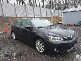2012 Lexus CT with VIN JTHKD5BH3C2100419, listed as a IAAI auction lot 42020273 with 217,283 mi miles. Bid and sale history available at carsss.com. Image 1.