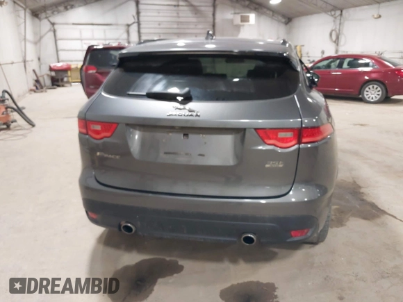 2017 Jaguar F-Pace 35t R-Sport with VIN SADCL2BVXHA093130, listed as a IAAI auction lot 41876512 with 75,074 mi miles and . Bid and sale history available at DreamBid. Image 16.