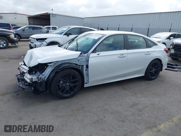 2025 Honda Civic Sport with VIN 2HGFE2F53SH547032, listed as a IAAI auction lot 41894215 with 6,438 mi miles and . Bid and sale history available at DreamBid. Image 15.