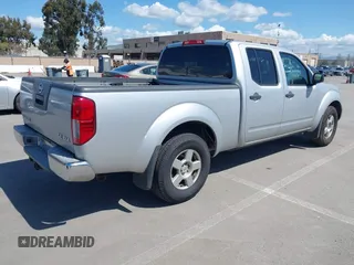 2007 Nissan Frontier SE with VIN 1N6AD09W27C460136, listed as a IAAI auction lot 41929072 with 178,421 mi miles. Bid and sale history available at carsss.com. Image 4.
