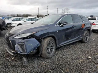2021 Lexus RX with VIN 2T2YGMDA2MC069675, listed as a Copart auction lot 81933083 with 29,410 mi miles. Bid and sale history available at carsss.com. Image 1.