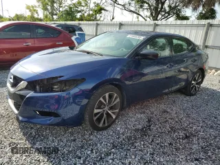 2017 Nissan Maxima SV with VIN 1N4AA6AP0HC379050, listed as a Copart auction lot 61665395 with 99,682 mi miles and Salvage title. Bid and sale history available at DreamBid. Image 1.