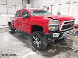 2014 Chevrolet Silverado 1500 LTZ with VIN 3GCUKSEC9EG377455, listed as a IAAI auction lot 41640229 with 137,755 mi miles. Bid and sale history available at carsss.com. Image 1.