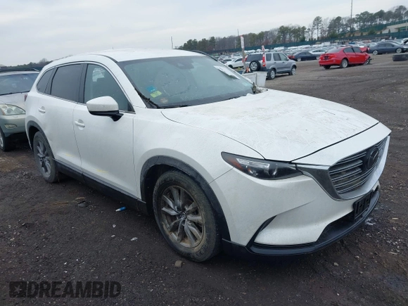 2022 Mazda CX-9 Sport with VIN JM3TCBBY8N0603392, listed as a IAAI auction lot 41170708 with 43,470 mi miles. Bid and sale history available at carsss.com. Image 1.