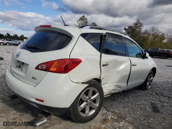2010 Nissan Murano S with VIN JN8AZ1MU7AW019645, listed as a Copart auction lot 41592235 with 211,586 mi miles and Non Repairable. Bid and sale history available at carsss.com. Image 3.