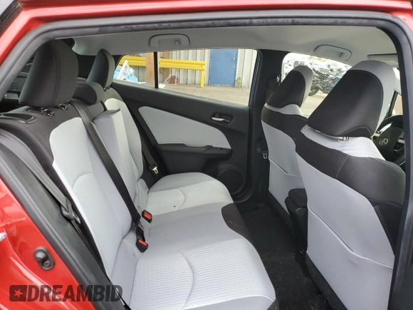 2016 Toyota Prius Two with VIN JTDKBRFU4G3516422, listed as a Copart auction lot 54629045 with 79,228 mi miles and Salvage Title. Bid and sale history available at DreamBid. Image 10.