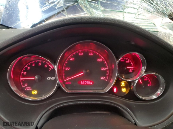 2009 Pontiac G6 GT w/1SA *Ltd Avail* with VIN 1G2ZH36N694108007, listed as a Copart auction lot 70283234 with 62,096 mi miles and Clean Title. Bid and sale history available at carsss.com. Image 9.