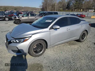 2022 Nissan Sentra S with VIN 3N1AB8BV3NY311279, listed as a Copart auction lot 50554015 with 65,622 mi miles and Salvage Title. Bid and sale history available at carsss.com. Image 1.