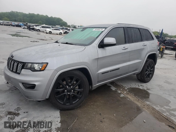 2020 Jeep Grand Cherokee Laredo E with VIN 1C4RJEAG0LC404853, listed as a Copart auction lot 50466255 with 50,661 mi miles and Non repairable. Bid and sale history available at DreamBid. Image 1.