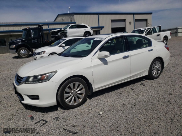 2015 Honda Accord Sedan EX-L with VIN 1HGCR3F89FA017692, listed as a Copart auction lot 49789385 with 89,614 mi miles and Salvage Title. Bid and sale history available at carsss.com. Image 1.
