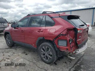 2025 Toyota RAV4 Hybrid XLE Premium with VIN 2T3B6RFV0SW084219, listed as a Copart auction lot 56178785 with 10,726 mi miles and Salvage title. Bid and sale history available at DreamBid. Image 2.
