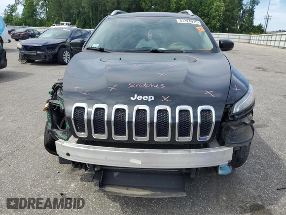 2014 Jeep Cherokee Limited z VIN 1C4PJMDS1EW132204, wystawiony jako Copart lot #57324975 z przebiegiem 98 899 mil mil oraz Szkoda całkowita • Salvage title. Historia ofert i sprzedaży dostępna na DreamBid. Obrazek 5.