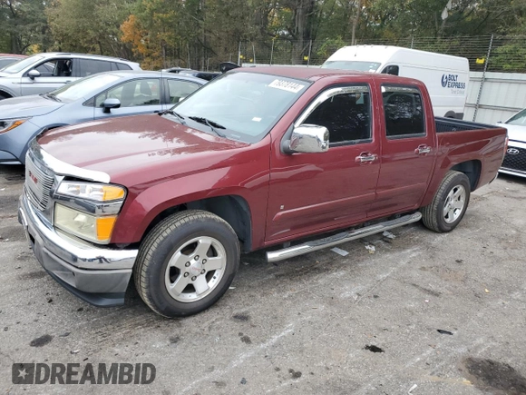 2009 GMC Canyon SLE2 with VIN 1GTCS13E098140505, listed as a Copart auction lot 79378144 with 270,019 mi miles and Salvage Title. Bid and sale history available at carsss.com. Image 1.