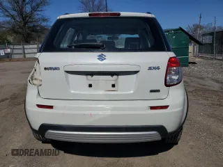 2007 Suzuki SX4 with VIN JS2YB413175107347, listed as a Copart auction lot 50371565 with 109,671 mi miles and Salvage Title. Bid and sale history available at carsss.com. Image 6.