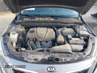 2013 Kia Optima LX with VIN 5XXGM4A77DG166140, listed as a IAAI auction lot 41881144 with 185,391 mi miles. Bid and sale history available at carsss.com. Image 10.